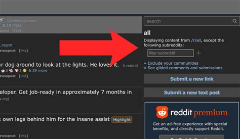 reddit filter|Available search features – Reddit Help